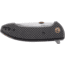 CRKT Avant Folding Knife w/Locking Liner, 3.175in 8Cr14MoV Steel Blade, Black Weaved Carbon Fiber - 1 Layer & Black G10 Handle, Black, 4620