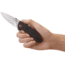 CRKT Avant Folding Knife w/Locking Liner, 3.175in 8Cr14MoV Steel Blade, Black Weaved Carbon Fiber - 1 Layer & Black G10 Handle, Black, 4620