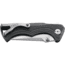 CRKT Bt Fighter - Compact, Designed By Brian Tighe in Ridgefield, Folding Knife W/Button Lock, 2.85in, Plain Edge, Stonewash Finish, Glass Reinforced Nylon Handle, 5220