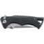 CRKT Bt Fighter - Compact, Designed By Brian Tighe in Ridgefield, Folding Knife W/Button Lock, 2.85in, Plain Edge, Stonewash Finish, Glass Reinforced Nylon Handle, 5220