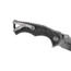 CRKT Bt Fighter - Compact, Designed By Brian Tighe in Ridgefield, Folding Knife W/Button Lock, 2.85in, Plain Edge, Stonewash Finish, Glass Reinforced Nylon Handle, 5220