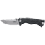 CRKT Bt Fighter - Compact, Designed By Brian Tighe in Ridgefield, Folding Knife W/Button Lock, 2.85in, Plain Edge, Stonewash Finish, Glass Reinforced Nylon Handle, 5220