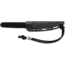 CRKT Burnley Obake - 3.64in. Blade w/ Acid Etch Pattern, Black Paracord Wrapped Handle, Sheath 2367