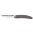 CRKT Ancestor Folding Knife, 3.60in, 8Cr13MoV Stainless Steel Blade, Drop Point Blade, Brown G10 Handle, 5930