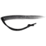 CRKT Biwa Fixed Blade Knife, 3.02in, 12C27, Drop Point, Black Micarta Handle, 2382K