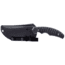 CRKT Burrower Fixed Blade Knife Black 3.66in, D2, Trailing Point, Black Micarta Handle, 3610