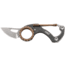 CRKT Compano Carabiner Folding Knife, 1.42in, 8Cr13MoV Stainless Steel Blade, Drop Point Blade, Stainless Steel Handle, 9082