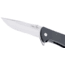 CRKT Drifter Folding Knife, 2.88in, D2 Tool Steel Blade, Drop Point Blade, Black G10 Handle, 6450D2