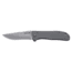 CRKT Drifter Folding Knife, 2.88in, 8Cr13MoV Stainless Steel Blade, Drop Point Blade, Stainless Steel Handle, 6450S