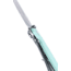 CRKT Ibis Frame Lock Folding Knife, 3.08in, 14C28N, Drop Point Blade, Blue Handle, 2560