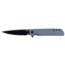 CRKT LCK Plus Folding Knife, 3.38in, 8Cr13MoV Stainless Steel Blade, Drop Point Blade, Gray G10 Handle, 3801KN