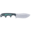 CRKT Minimalist Nessmuk Fixed Blade Knife, 2.90in, D2, Nessmuk Blade, Green/Black G10 Handle, 2376