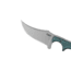 CRKT Minimalist Persian Fixed Blade Knife, 2.76in, 8Cr13MoV Stainless Steel Blade, Persian Blade, Green G10 Handle, 2379