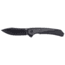 CRKT Padawan Folding Knife, 3.01in, 14C28N, Drop Point Blade, Black Carbon Fiber Handle, 6070CF