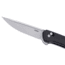 CRKT Q Compact Folding Knife, 3.05in, 14C28N, Drop Point Blade, Black G10 Handle, 7075