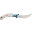 CRKT Ritual Assisted Opening Folding Knife, 4.37in 12C27, Persian, Fiber Infused Resin Handle w/Stainless Steel Bolster, White, 7471
