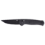 CRKT Sero Folding Knife, 3.02in, D2 Tool Steel Blade, Drop Point Blade, Black G10 Handle, 7170K