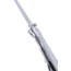 CRKT Slag Assisted Opening Folding Knife, 2.95in, D2, Drop Point, Gray Stainless Steel Handle, 7600
