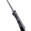 CRKT Slag Assisted Opening Folding Knife, 2.95in, D2, Drop Point, Black Stainless Steel Handle, 7600K