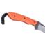 CRKT Spit Fixed Blade Knife, 2.29in, 5Cr15MoV Stainless Steel Blade, Drop Point Blade, Orange G10 Handle, 2399