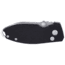 CRKT Squid Button Lock Folding Knife, 2.27in, D2, Drop Point Blade, Black G10 Handle, 2474