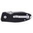 CRKT Squid Button Lock Folding Knife, 2.27in, 8Cr13MoV Stainless Steel Blade, Drop Point Blade, Black G10 Handle, 2474