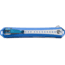 CRKT Stickler Linerlock Assisted Opening Folding Knife, 3.38in, 12C27, Spear Point, Blue/Silver Aluminum, 6710