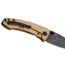 CRKT Tuna Compact Folding Knife, 2.73in, D2 Tool Steel Blade, Drop Point Blade, Topaz G10 Handle, 2524