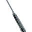 CRKT Zephyr Folding Knife, 3.22in, 14C28N, Drop Point Blade, Black/Green G10 Handle, 3850G