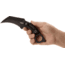 CRKT Du Hoc Fixed Blade Knife w/Sheath, 5.095in SK5 Steel Blade, G10 Handle, Black, 2630