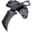CRKT Du Hoc Fixed Blade Knife w/Sheath, 5.095in SK5 Steel Blade, G10 Handle, Black, 2630