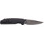 CRKT Fast Lane Folding Knife w/Locking Liner, 3.476in 8Cr14MoV Steel Blade, G10 Handle, Black, 7045