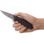 CRKT Fast Lane Folding Knife w/Locking Liner, 3.476in 8Cr14MoV Steel Blade, G10 Handle, Black, 7045