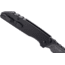 CRKT Fast Lane Folding Knife w/Locking Liner, 3.476in 8Cr14MoV Steel Blade, G10 Handle, Black, 7045