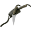 CRKT Folts SPEW Small Pocket Everyday Fixed Blade Knife, Wharncliffe, Razor Edge 2388