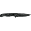 CRKT M16?03 Deadbolt Folding Knife, 3.58in, D2 Tool Steel Blade, Drop Point Blade, Black Aluminum Handle, M16-03DB
