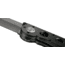 CRKT M16-04DB 3.89in Folding Knife, Plain, Stonewash D2 Steel Blade, Black Aluminum Handle, M16-04DB