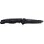 CRKT M16-10 Carson EDC Tanto Folding Knife, Black, Triple Point Serrations, EDP Blade M16-10KZ