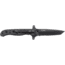 CRKT M16-10 Special Forces Tanto Black Folding Knife, Stainless Steel, Triple Point Serrations, M16-10KSF