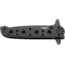 CRKT M16-10 Special Forces Tanto Black Folding Knife, Stainless Steel, Triple Point Serrations, M16-10KSF