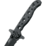 CRKT M16-10 Special Forces Tanto Black Folding Knife, Stainless Steel, Triple Point Serrations, M16-10KSF