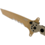 CRKT M16-13 Carson Special Forces Desert Tanto Folding Knife, Tan Finish M16-13DSFG