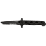 CRKT M16-13 Carson Special Forces Tanto Folding Knife, Black Finish M16-13SFG