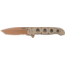 CRKT M16-14 Big Dog Desert Tanto Copper Folding Knife, Triple Point Serrations, M16-14D