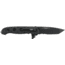 CRKT M16-14 Big Dog Pro Tanto Folder Knife, LE - Black Handle, Black Blade, Triple Point Serrations, M16-14ZLEK