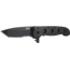 CRKT M16-14 Big Dog Pro Tanto Folder Knife, LE - Black Handle, Black Blade, Triple Point Serrations, M16-14ZLEK