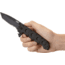 CRKT M16-14 Big Dog Pro Tanto Folder Knife, LE - Black Handle, Black Blade, Triple Point Serrations, M16-14ZLEK