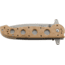 CRKT M16-14 Big Dog Special Forces Desert Tanto Folder Knife, Triple Point Serrations, M16-14ZSF
