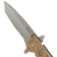 CRKT M16-14 Big Dog Special Forces Desert Tanto Folder Knife, Triple Point Serrations, M16-14ZSF