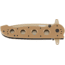 CRKT M16-14 Big Dog Special Forces Veff Desert Tanto Folding Knife, Desert Tan M16-14DSFG